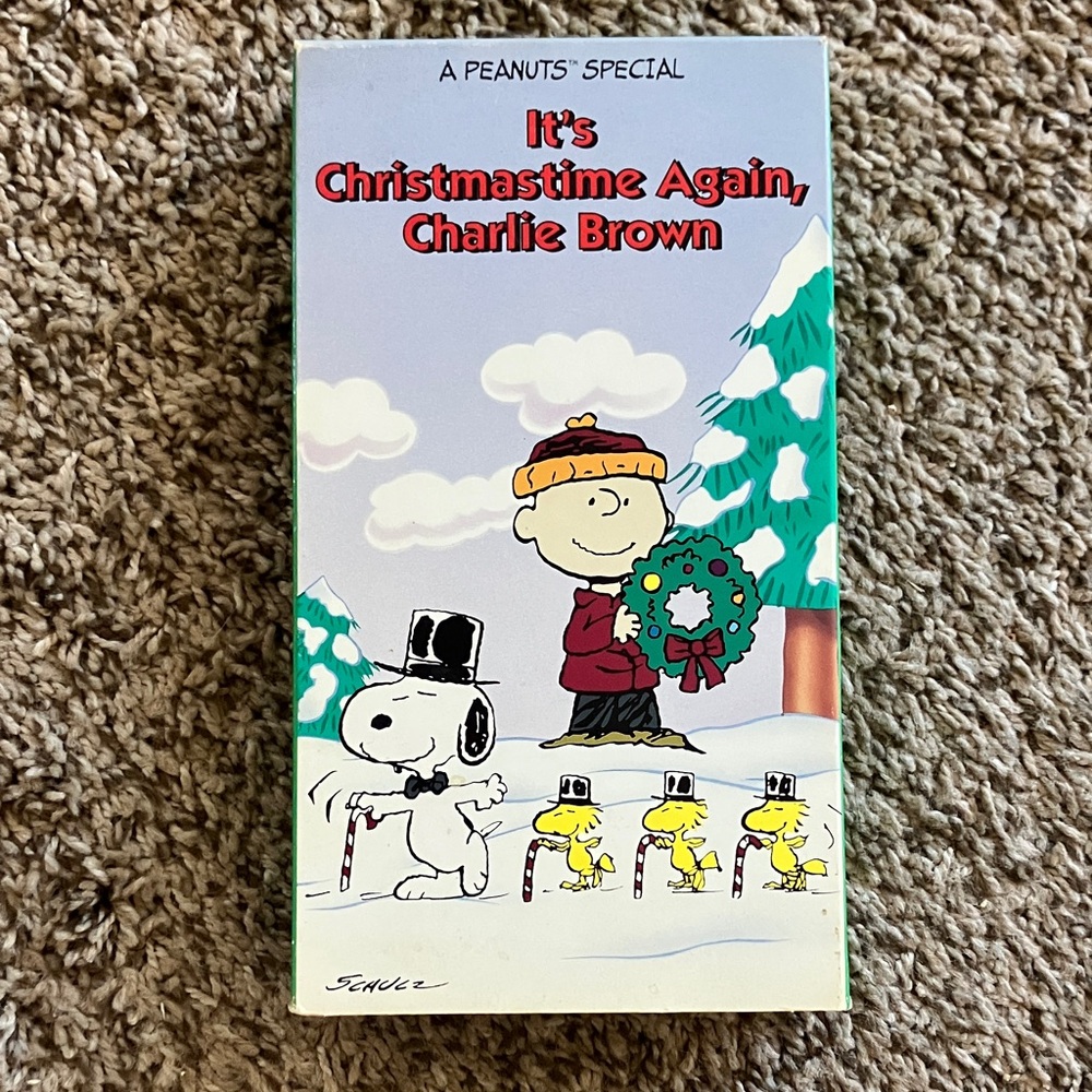 It's Christmastime Again, Charlie Brown VHS